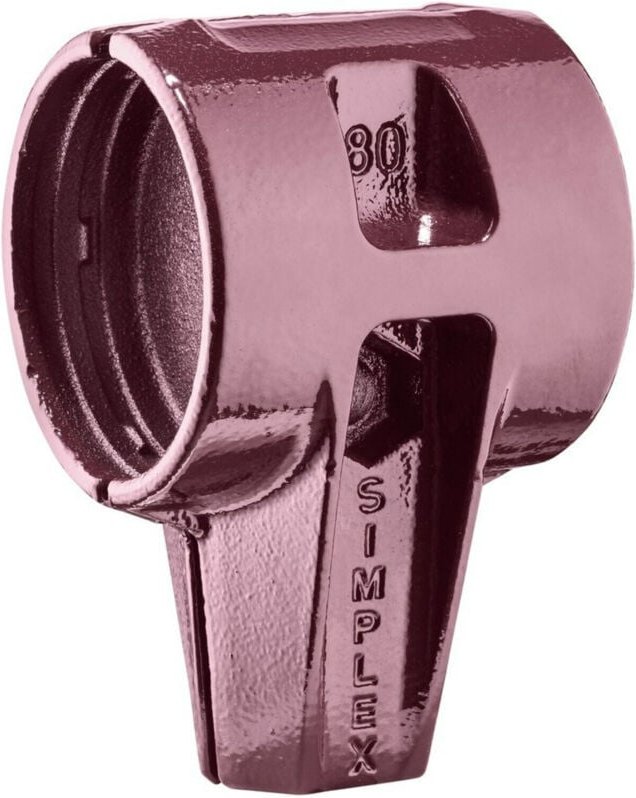 Schonhammergehäuse simplex Temperguss 80mm - Halder