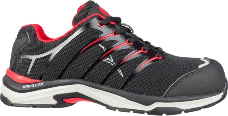 Damenschuh 645210 twist red, esd src hro S1P, Gr.38
