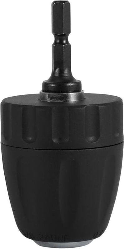 Bohrfutter, 0,8-10 mm 3/8'-24unf Schnellspannbohrfutterhalter mit 1/4' Innensechskanthalter Bohrzubehör