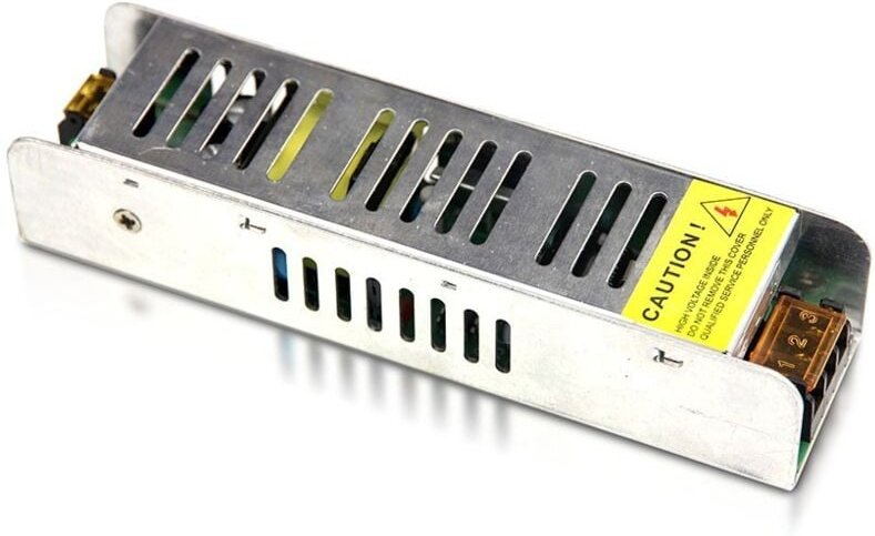 V-tac - Slim Metal Netzteil 25W 12V 2,1A mit 1 Ausgang 115x40x25mm IP20