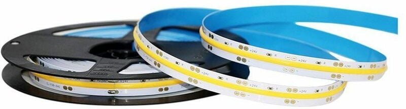 Thumbnail - V-TAC Streifen LED COB 10W/m 5m 24V 950Lm/m Kaltweiß IP20 8mm
