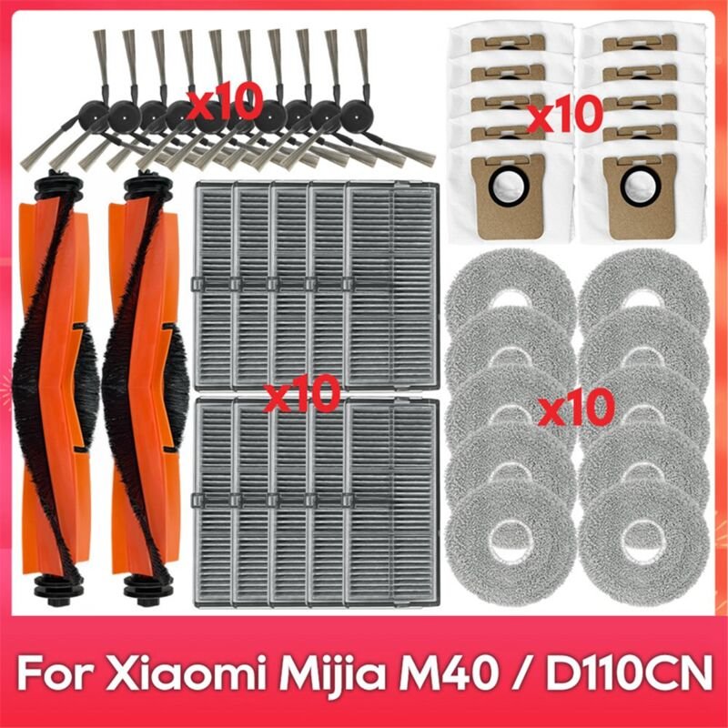 Für Omni M40 Wichtigsten Seite Pinsel Hepa-Filter Mopp Tuch