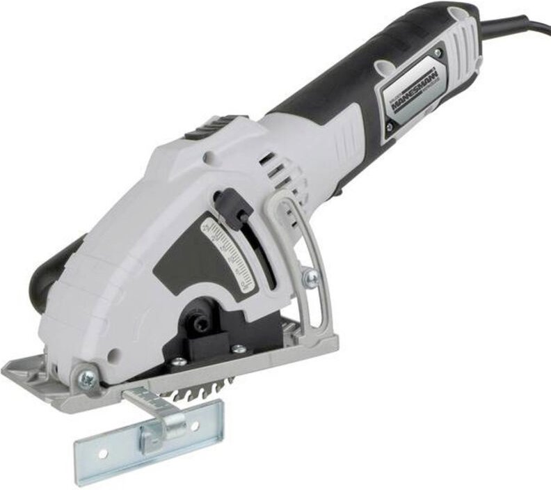 Mini-Handkreissäge 600 W Grau Brüder Mannesmann