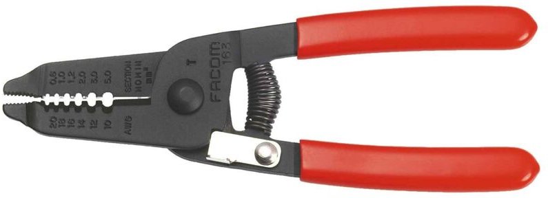 Facom 163 Abisolier- und Schneidzange