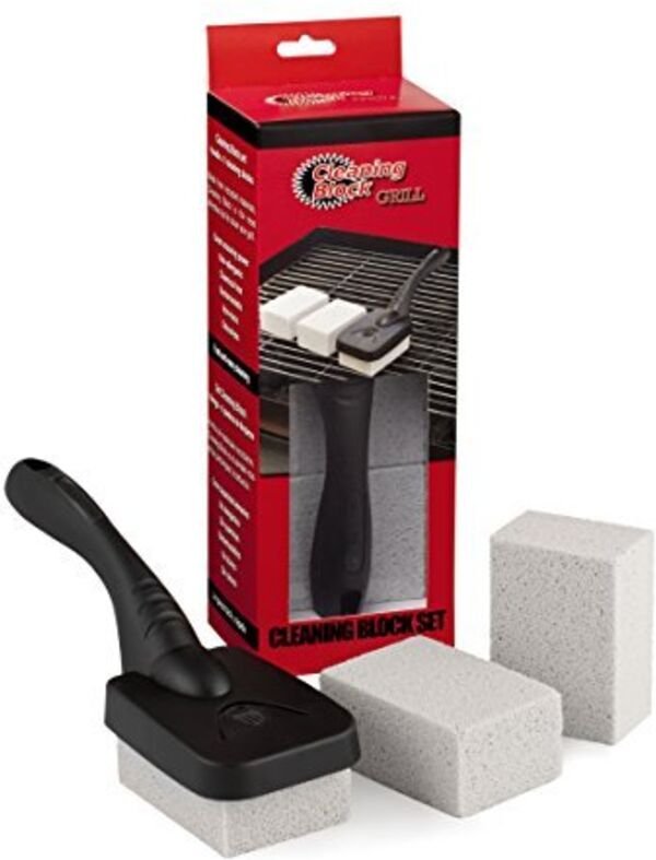 Thumbnail - Jardibricodeco - Set 3 cleaning block Grill mit individuellem Griff und Klappe