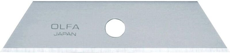 Liderpapel - 5er-Set 'SKB-2/5B' Trapezklingen für Standardarbeiten, 17,5 mm breit, silberfarben
