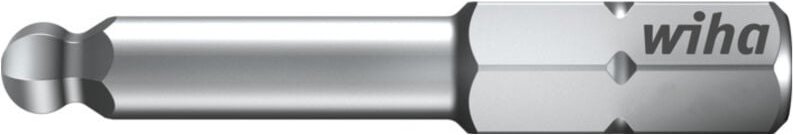 Bit Set Standard 25 mm Sechskant-Kugelkopf 3-tlg. 1/4' in Box (22655) - Wiha