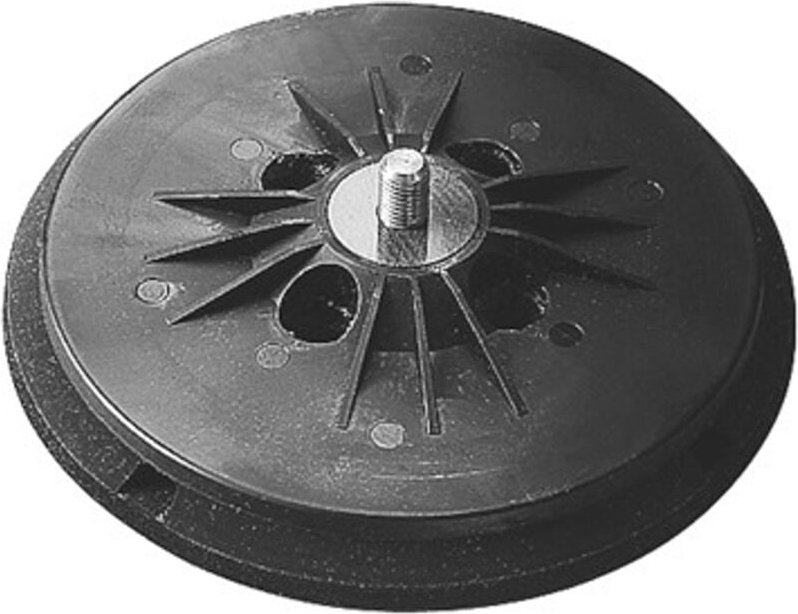 Schleifteller, Ausführung hart, ø 125 mm, gelocht mit Klettenhaftteil - Fein