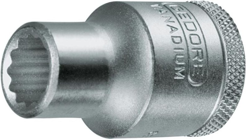 Steckschlüsseleinsatz d 19 1/2 ″ 12-kant Schlüsselweite 1,1/16 ″ Länge 41,5 mm