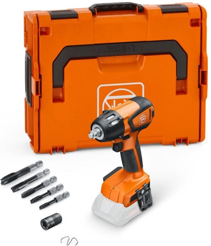 Fein - Akku-Schlagschrauber im Anwender-Set ascd 18-300 W2 as Impact-tapping Set, incl. Zubehör, l-boxx