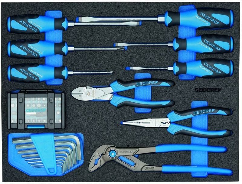 1110 CTB2-02 Werkzeugsortiment in CT-Modul 49-teilig