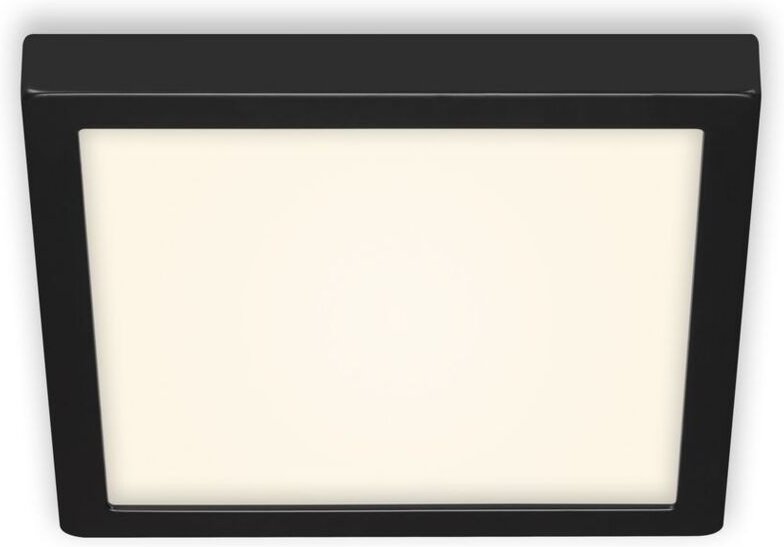 LED Deckenleuchte Deckenlampe 21 W 4.000 Kelvin Schwarz-Weiß Metall Briloner