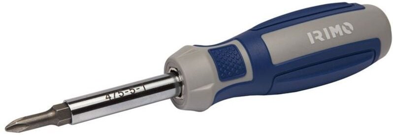 Schraubendreher 6 in 1 zwei umkehrbare Bits 475-5-1 irimo