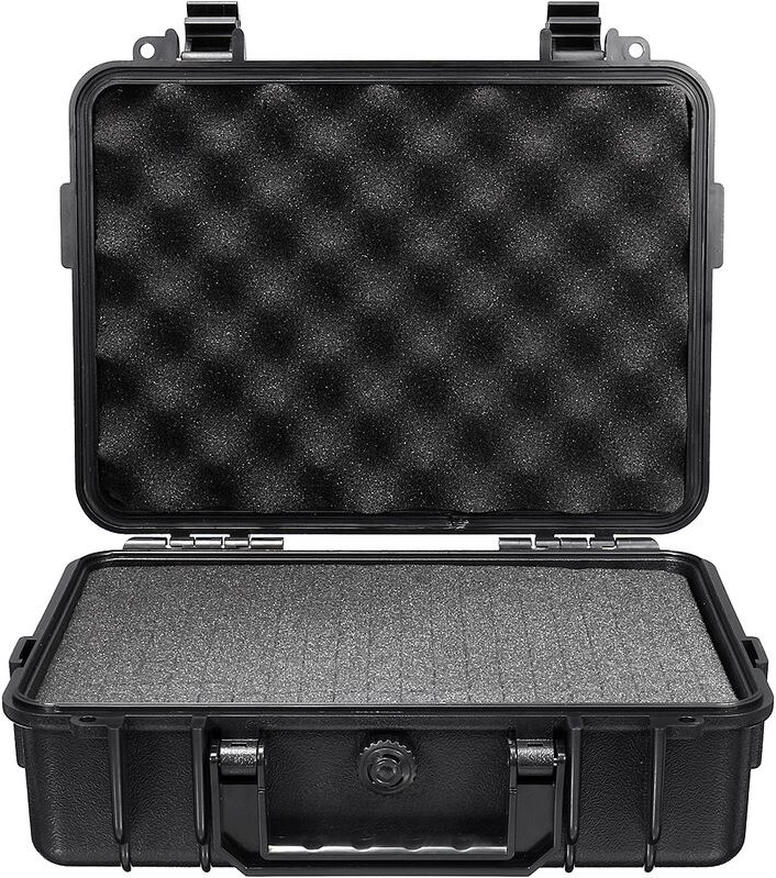 Tragbare wasserdichte Hartplastik-Aufbewahrungsbox 340 x 270 x 100 mm