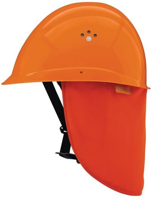 Helm inap Profiler plus6/ UV,UV-Nackenschutz,orange