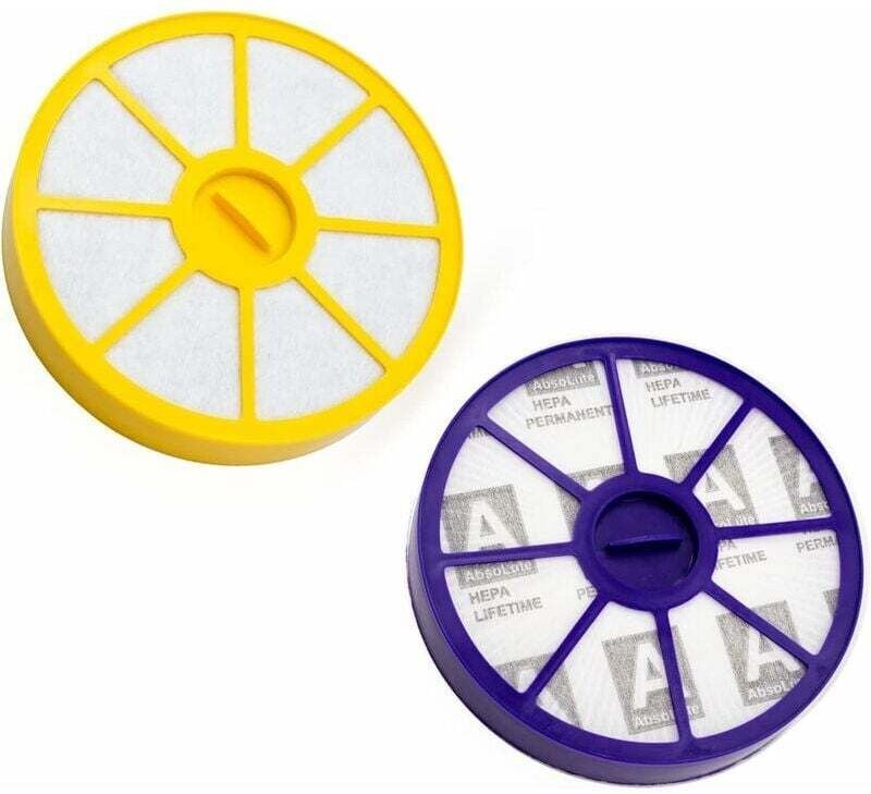 2er-Pack Kombifilter kompatibel mit Dyson Staubsauger DC05 DC08 DC15 DC19 DC20 DC21, Hepa-Filter-Ersatzzubehör für die P...