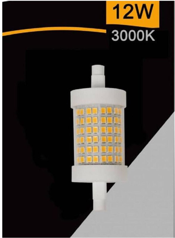 Trade Shop Traesio - Trade Shop - led glühbirne R7S 12 watt 1320 lumen licht 3000K 6500K 4000K SPARAC-R7S-12W-002 -
