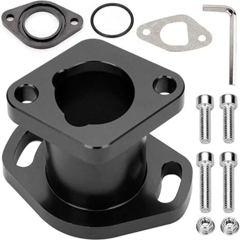 Performance Racing Ansaugrohr Einlassverteiler für Kompatibel mit Predator 212cc ct200u GX160 GX200 6.5HP OHV 196cc Klon...