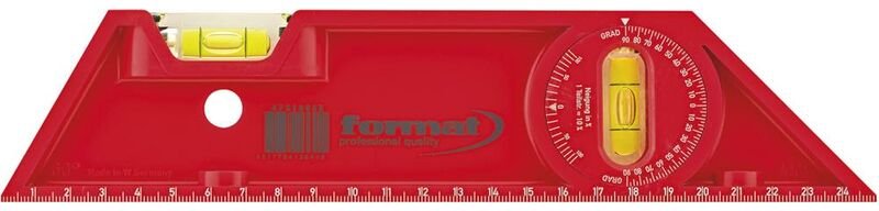 Universal-Wasserwaage 25cm mit Magnet - Format