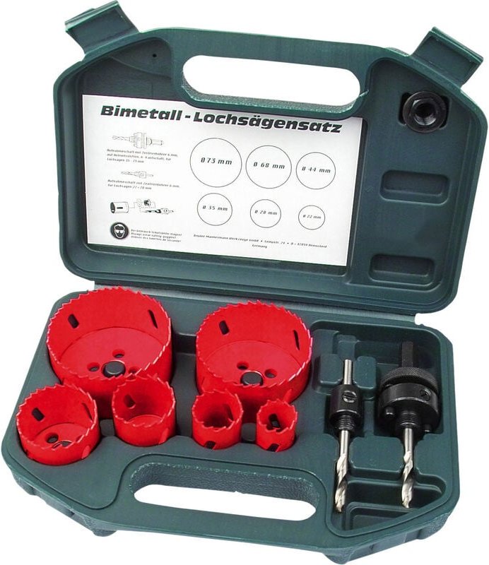 M44100 Lochsägen-Set 8teilig 1 St. - Brüder Mannesmann