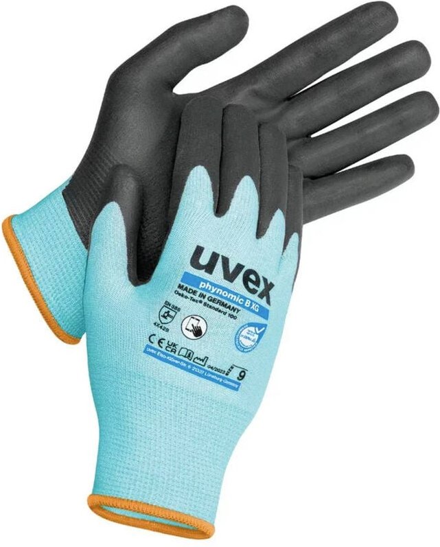 Uvex - phynomic b xg 6004410 Schnittschutzhandschuh Größe (Handschuhe): 10 en 21420:2020, en 388:2016