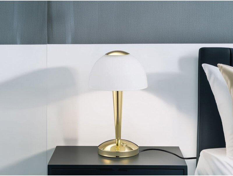 Led Tischleuchte ventura Messing 3-fach dimmbar, Höhe 29cm