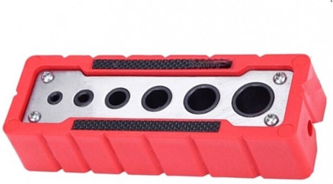 6-In-1 Pocket Punch Locator 2Mm-12Mm Selbstzentrierende Vertikale BohrfüHrung Hole Puncher Holzbearbeitungswerkzeug