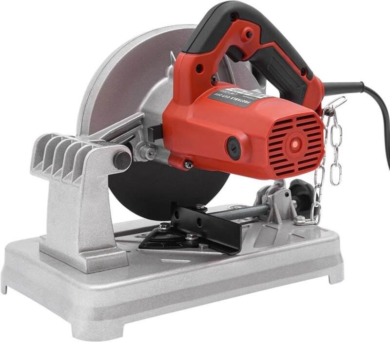 Trennschneider Metallsäge 7" Kappsäge Metallschneiden Kappsäge 5200 RPM Power Tools Metall Trennmaschine Kappsäge Schnei...