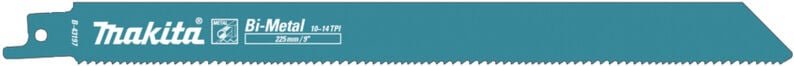 B-43197 225mm Säbelsäge für Metall 10/14TPI 5Stk - Makita