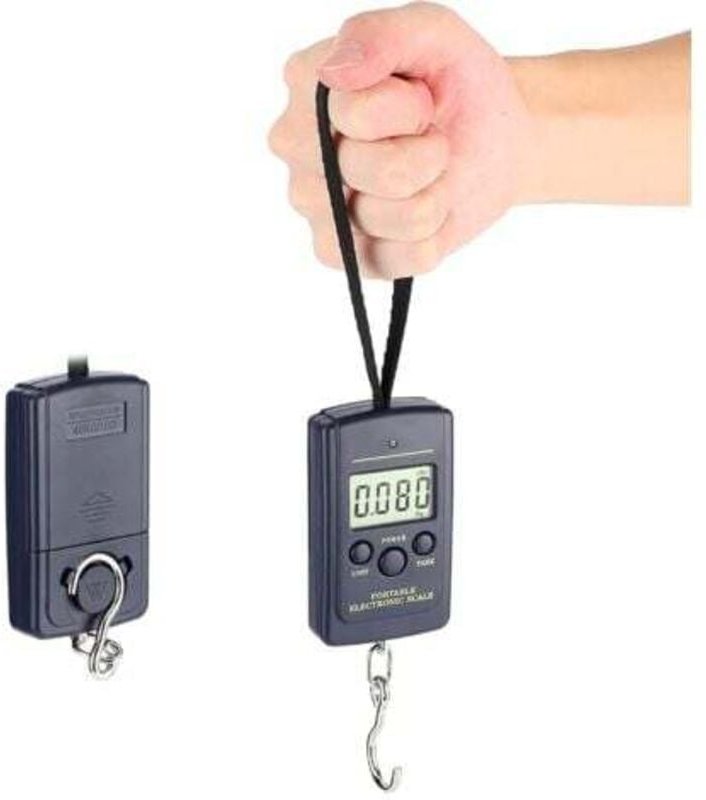 Lablanc - 40 kg multifunktionale elektronische Präzisionswaage, digitale Hängewaage, Gepäckwaage, tragbare LCD-Waage