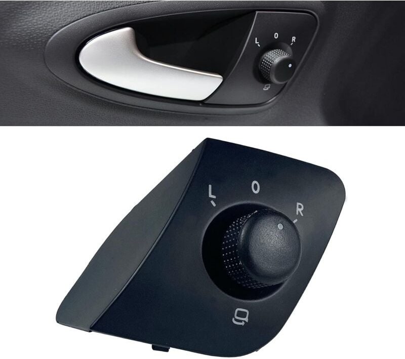 Außenspiegel-Einstellknopf für Seat Ibiza 2009-2015 6J1959565 - Lntyq