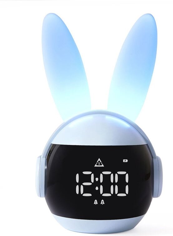 Kinderwecker, Kinder-Tag- und Nachtwecker, 6 Weckertypen, 4 Lautstärken, stufenlos einstellbare Lautstärke und Lichter, ...