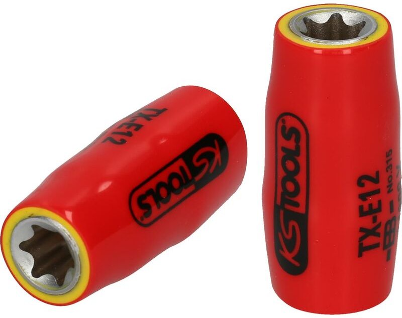 Thumbnail - 3/8' Torx-E-Stecknuss mit Schutzisolierung, E14
