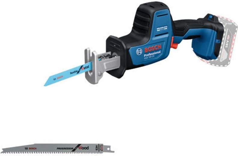 Bosch Akku-Säbelsäge GSA 18V-24 ohne Akku und Ladegerät im Karton
