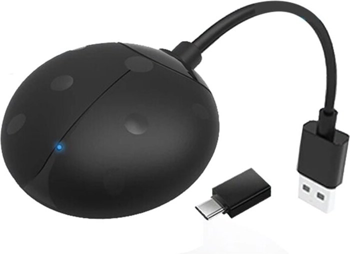 Tlily - 2 in 1 Wireless CarPlay Adapter usb Dongle Verdrahtete Android Auto ai Box Auto Media Player Bluetooth Verbinden