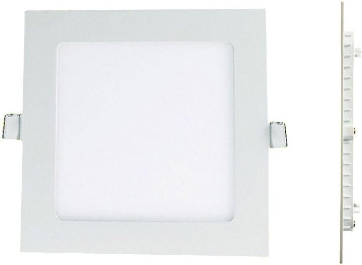 LED-Einbaustrahler Quadrat Etra-Platte 15W - Neutralweiß 4500K