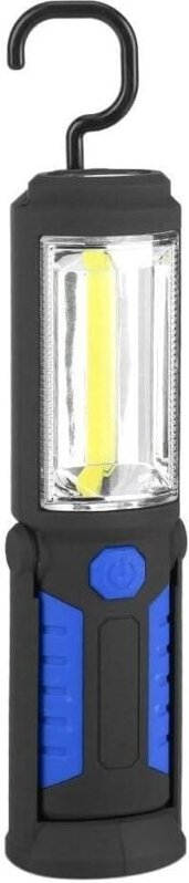 Wiederaufladbare LED-Arbeitsleuchte mit magnetischer LED-Taschenlampe, 2200 mAh, COB-LED, 650 lm, 3 W, für Auto, Garage,...