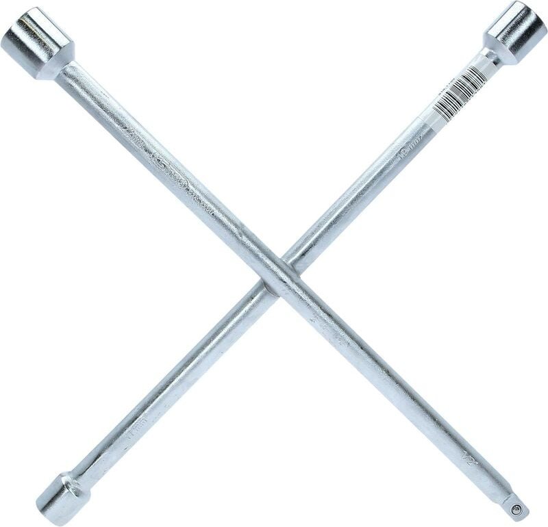 Radkreuzschlüssel für PKWs, 1/2'x17x19x22mm