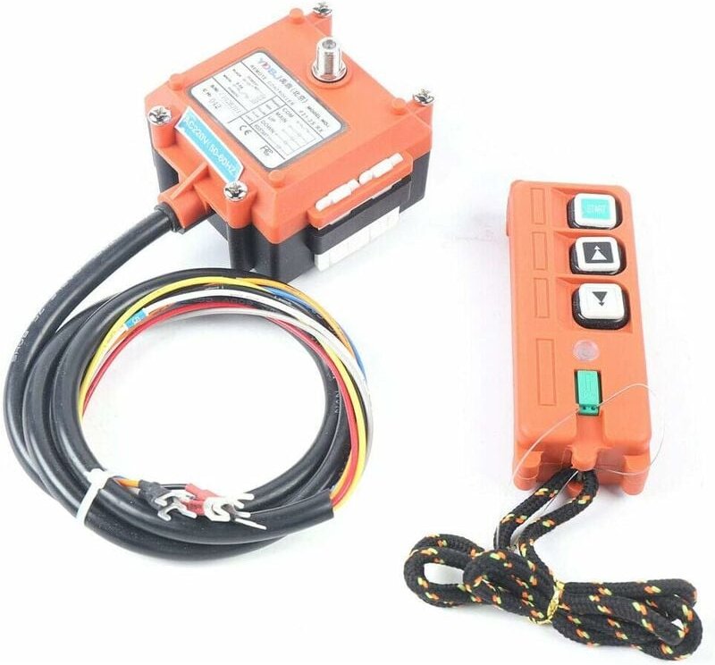 F21-2S Industriesteuersende 3 Tasten Drahtlose Funkfernbedienung Für Telecrane Industrieller Krane 1.3m