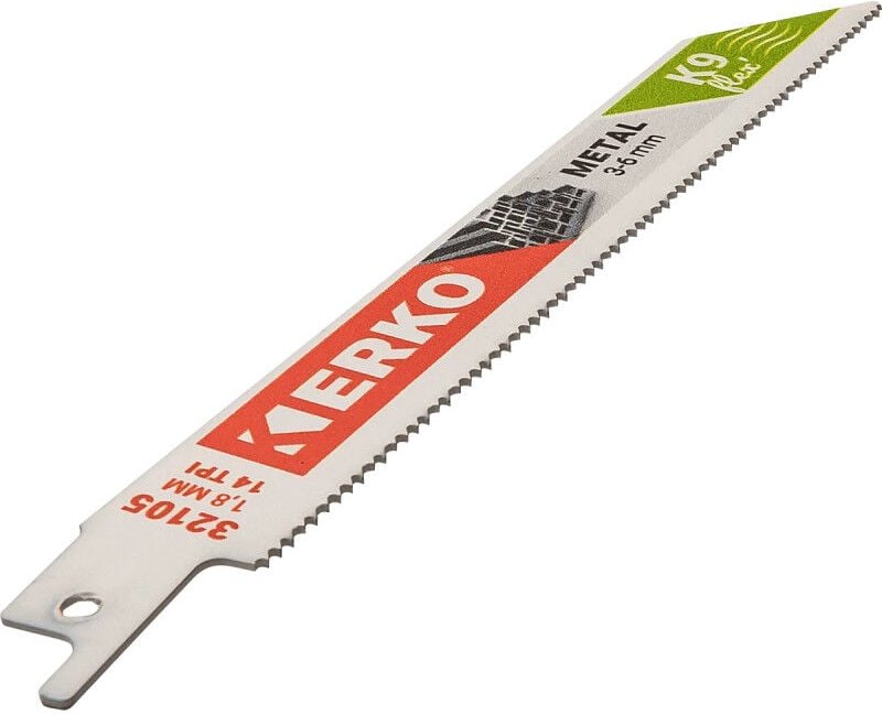 Erko - Satz von 5 Säbelsägeblätter 150 x 19 x 0.9 14T Metall K9