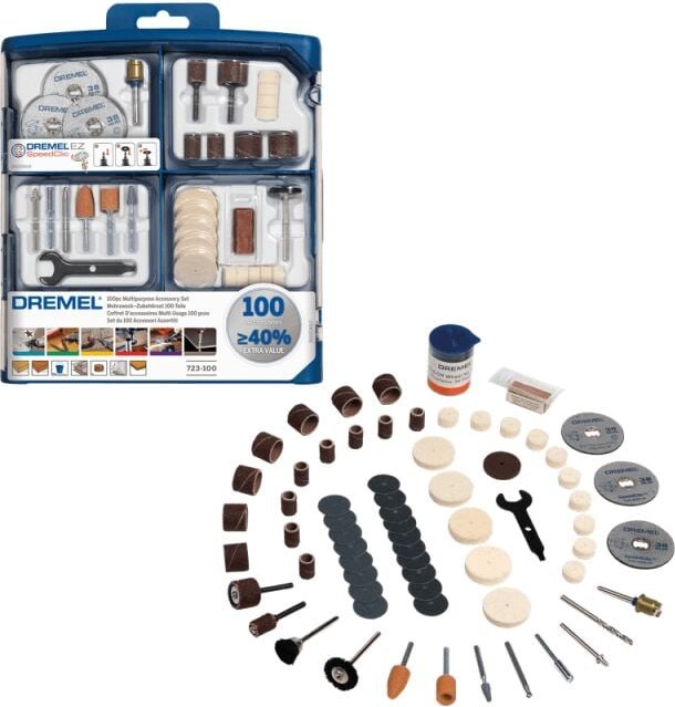 Mehrzweck-Zubehörset 100 Teile (723) - Dremel