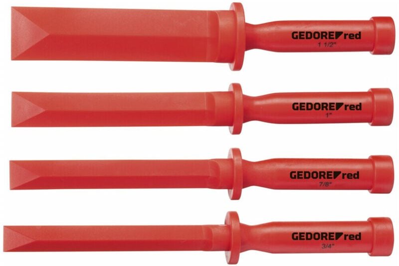 R91901004 Schonmeißelsatz 3/4'-1.1/2' 4-teilig