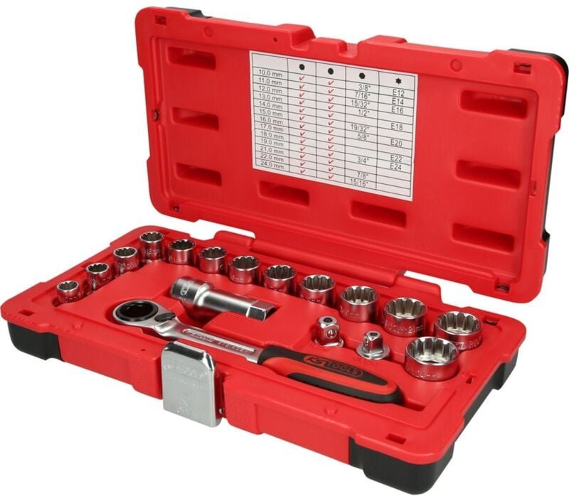 Thumbnail - KS-Tools 916.4050 TRIPLE Durchgangs-Steckschlüssel