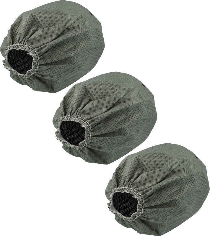 3x Textilfilter Ersatz für Bosch 2609256F41 für Industriestaubsauger, Nass-/Trockensauger - Stoffbeutel, Abwaschbar Grau...