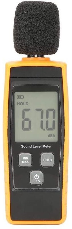 Thumbnail - Ej.life - Dezibel Messgerät Precis Db Meter Rz1359 Digital Lcd Schallpegel Messer Db Meter Umwelt Geräusch Tester