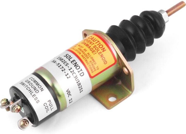 Tlily - 1502ES-12C3U1B2S1 12V Kraftstoffabsperrmagnetventil SA-5172-12 für Woodward Power