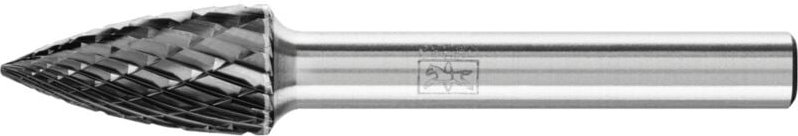 PFERD TOOLS Hartmetall Hochleistungsfrässtift Spitzbogen SPG Ø 10x20mm Schaft-Ø 6 mm Z3P HICOAT universal