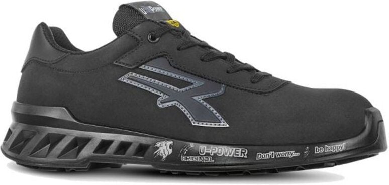 U-power - Sicherheitsschuh ben Gr.43 W.11 schwarz/grau S3S ci fo sr esd en iso 20345:2022