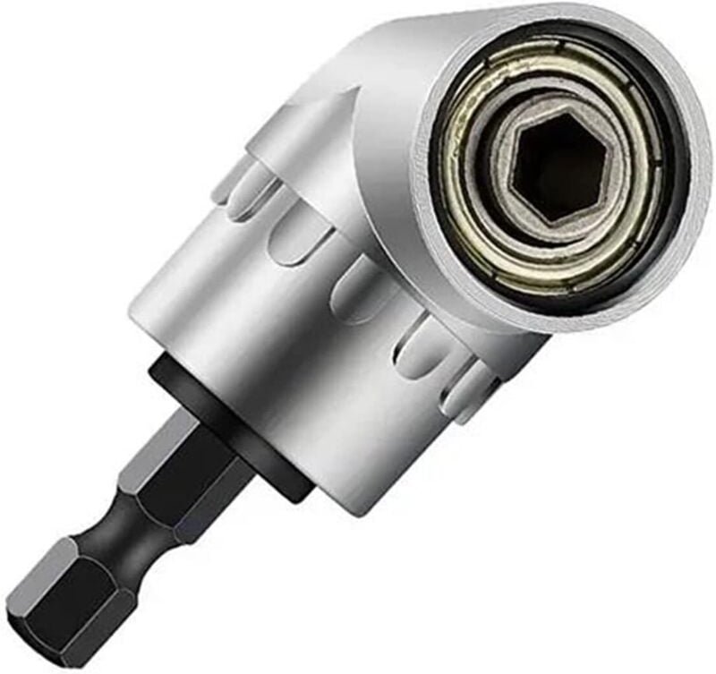 105-Grad-Winkel-Sechskant-Bohrer-Schraubendreher-Adapter, verstellbarer flexibler Bohrer für Schraubendreher-Winkelbohre...