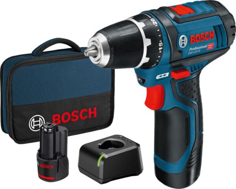 Bosch gsr 12V-15 (2x2.0,GAL12V-20,25pcs.A - 060186810H